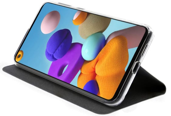 Akashi ALTFA21SBLK cover protettiva per cellulare Nero Samsung Galaxy A21S