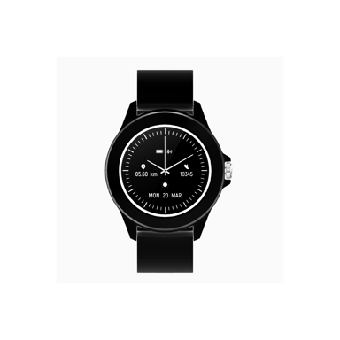 Smartwatch Forever Colorum CW-300- Notificaciones- Frecuencia Cardíaca- Negro