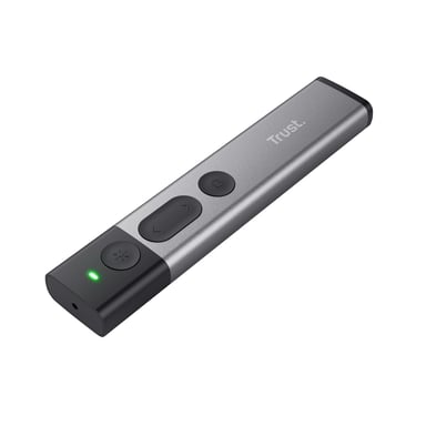 Trust Kazun mando a distancia RF de aluminio, negro