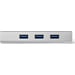 StarTech.com Hub USB a 3 porte con Ethernet, USB-A, Gigabit Ethernet/GbE, USB 5Gbps, design robusto, alimentazione da bus, hub USB 3.0 portatile per computer portatili