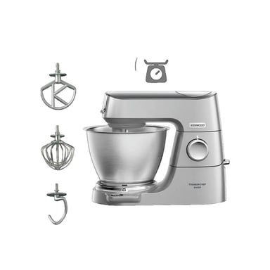 Robot pâtissier Kenwood 5L Argent