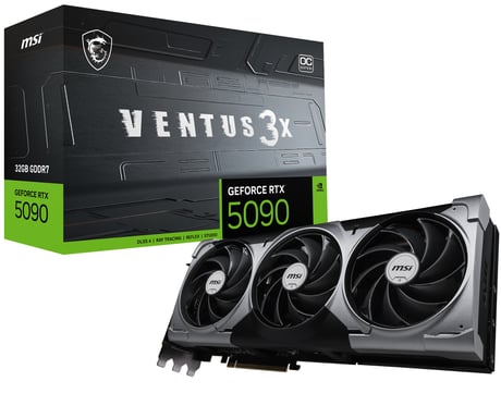 MSI VENTUS GEFORCE RTX 5090 32G 3X OC Scheda grafica NVIDIA 32 GB GDDR7