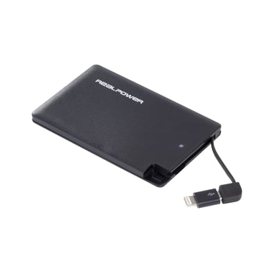RealPower PB-2500 2500 mAh Negro