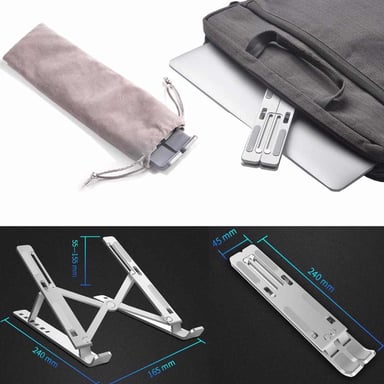 DLH DY-DU4415 soporte para ordenador portátil Plata