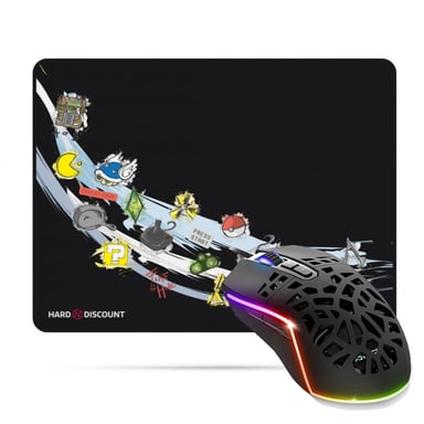 Kit Souris Gamer GTA 270 RGB et Tapis de Souris