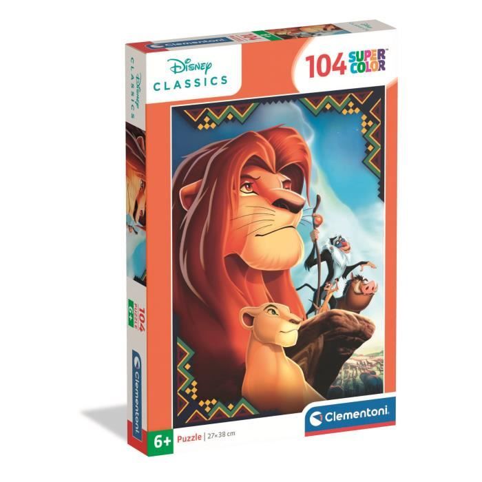 CLEMENTONI 104 pièces Le Roi Lion - vue 2