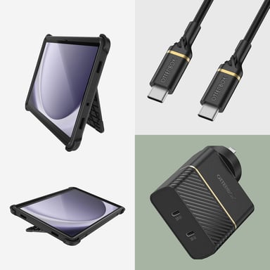 OtterBox Defender Series pour Galaxy Tab A9+, Black
