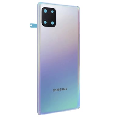 Coperchio ufficiale della batteria per Samsung Note 10 Lite Stellar Silver