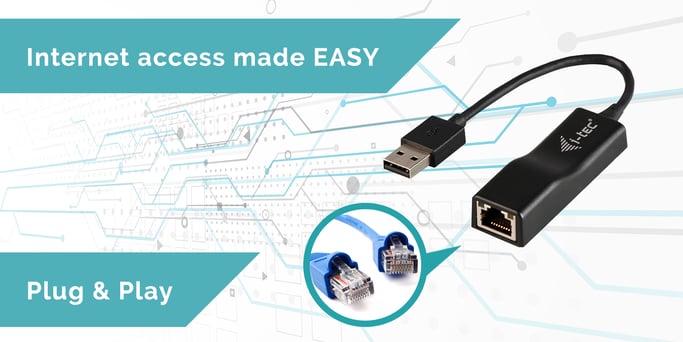 Adattatore i-tec Advance USB 2.0 Fast Ethernet