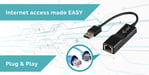 Adattatore i-tec Advance USB 2.0 Fast Ethernet