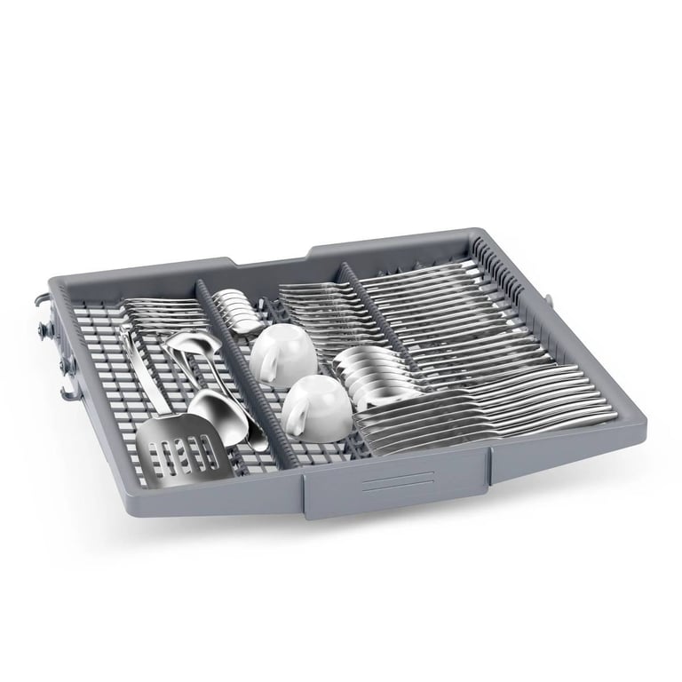Lave vaisselle Bosch Serie 4 SMI4HVS31E Semi intégré 14 couverts C - vue 3