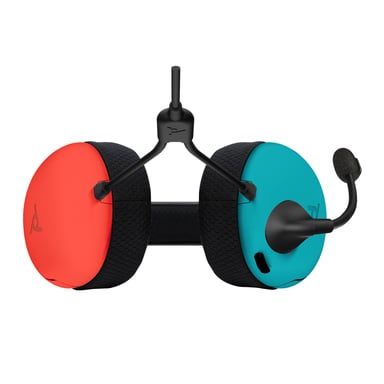 PDP LVL40 Cuffie cablate ad archetto Nero, Blu, Rosso