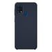 Coque silicone unie Soft Touch Bleu nuit compatible Samsung Galaxy M31s