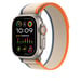 Apple MT5W3ZM/A accessorio indossabile intelligente Banda Beige, Arancione Nylon, Poliestere riciclato, Titanio, Spandex