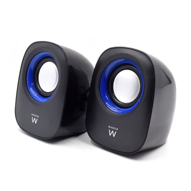 Ewent EW3501 altavoz De 2 vías Negro Alámbrico 5 W