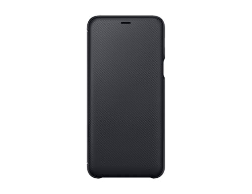 Samsung EF-WA605 coque de protection pour téléphones portables 15,2 cm (6'') Étui avec portefeuille Noir Samsung Galaxy A6+