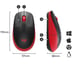 Ratón inalámbrico - Logitech - M190 - ergonómico - Rojo
