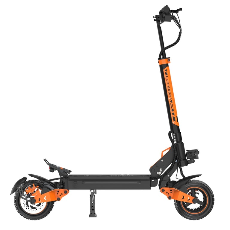 SUMEIDE LIT Z1 Trottinette Électrique Moteur Batterie 48V156AH Freins à Disque Design Pliable - vue 4