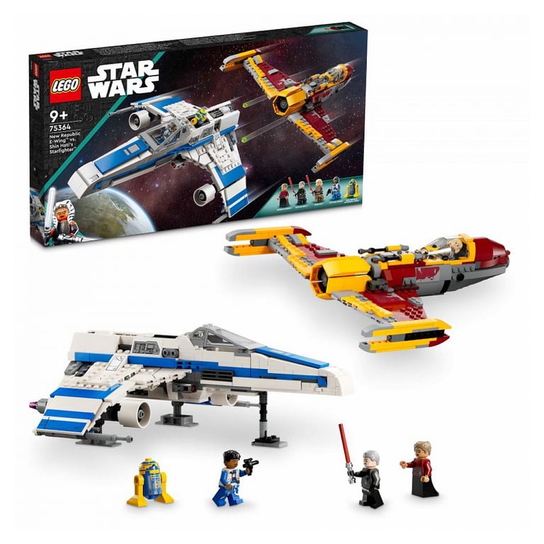 LEGO® Star Wars 75364 ’E wing de la Nouvelle République contre le chasseur de Shin Hati - vue 3