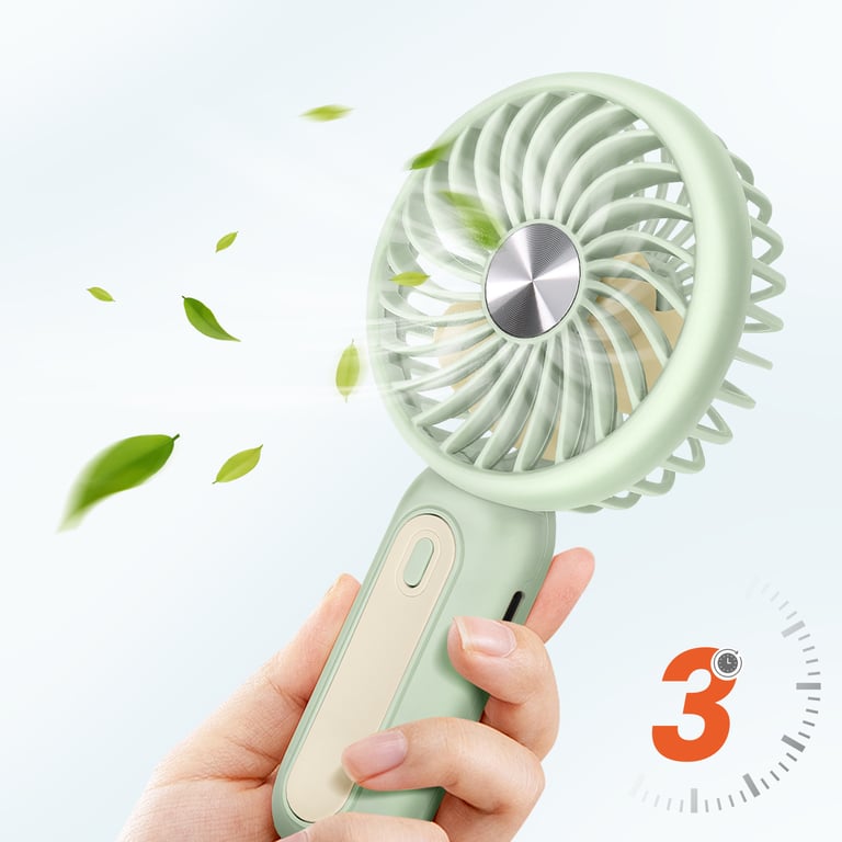 Ventilateur Portable LinQ – Silencieux, 3 Vitesses, Batterie Rechargeable - vue 6