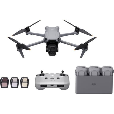 DJI Air 3s 4 rotores Cuadricóptero 50 MP 3840 x 2160 Pixeles 4276 mAh Gris