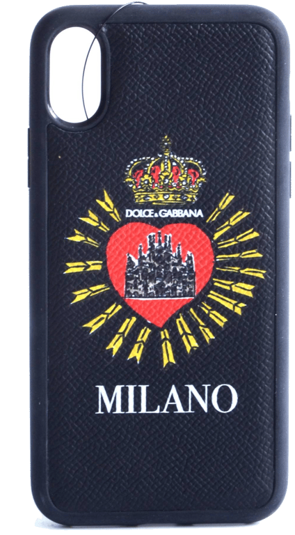 Dolce & Gabbana Coque Milano Heart iPhone X - XS Case
