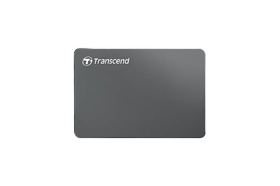 Transcend StoreJet 25C3 disque dur externe 2 To 5400 tr/min 2.5'' Micro-USB B 3.2 Gen 1 (3.1 Gen 1) Gris