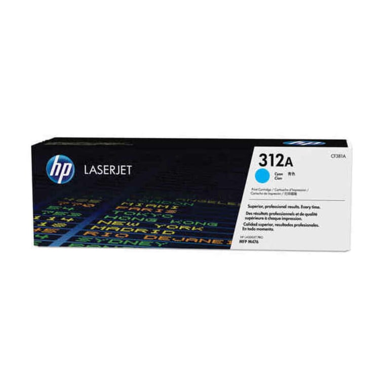 HP Tóner Original Laserjet Cian - vue 4