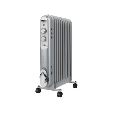 Ardes Curvy 11 Calefactor eléctrico de aceite Interior Negro, Gris, Blanco 2500 W