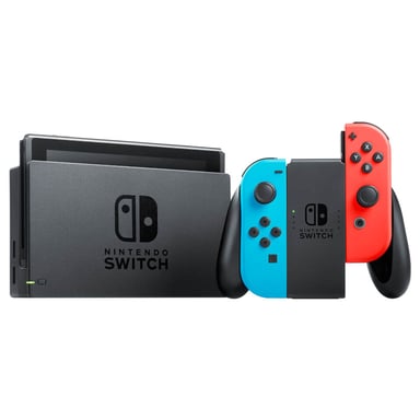 Nintendo Switch + 35€ voucher eShop console de jeux portables 15,8 cm (6.2'') 32 Go Écran tactile Wifi Noir, Bleu, Gris
