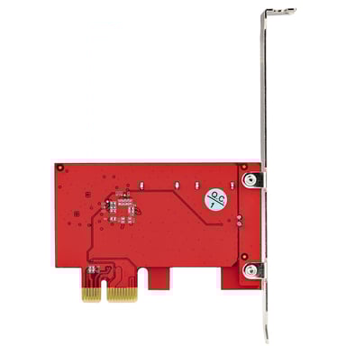 StarTech.com Scheda PCI Express SATA - Scheda Espansione PCIe SATA 2 Porte 6Gbps - Profilo Standard/Basso - Adattatore/Controlle