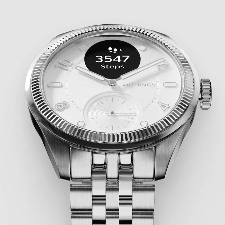 ScanWatch Nova Brilliant avec Suivi de Santé 39 mm Gris - Neuf