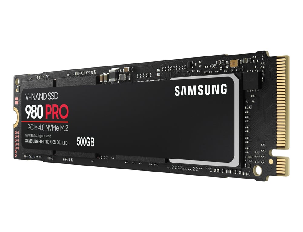 SSD SAMSUNG SERIE 980 PRO M.2 500Gb 2280 PCIe 4.0 x4 NVMe 1.3c MZ-V8P500BW
