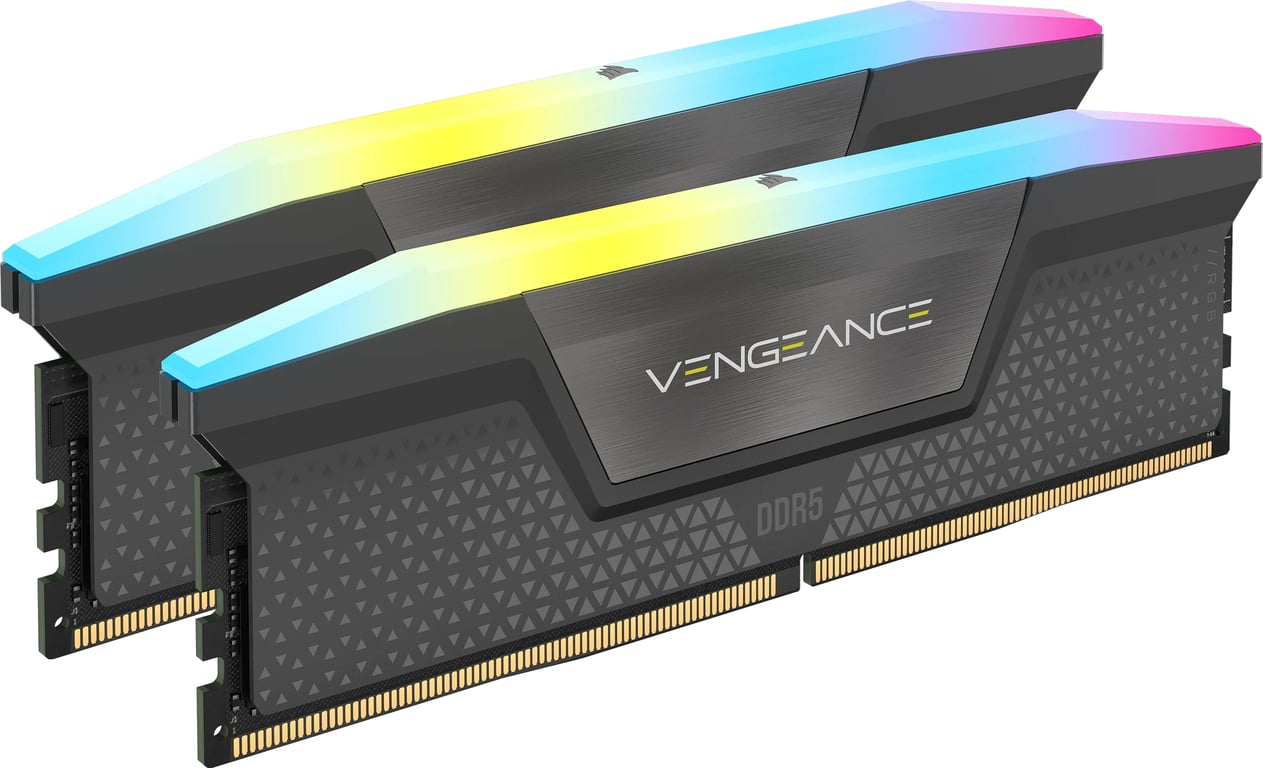 Corsair Vengeance RGB module de mémoire 32 Go 2 x 16 Go DDR5 288-pin DIMM - Neuf