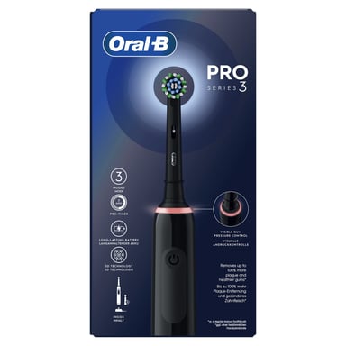 Oral-B Pro 3 Pro3 3000 Adulte Brosse à dents rotative oscillante Noir