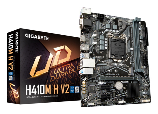GIGABYTE H410M H V2 carte mère Intel H410 LGA 1200 Socket H5 micro ATX Neuf