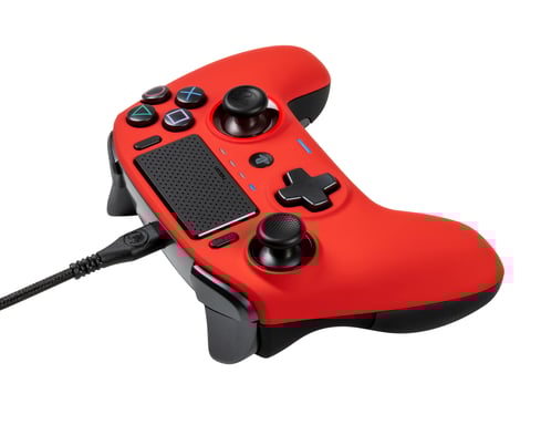 NACON Revolution Pro Controller 3 Rouge USB 3.2 Gen 1 (3.1 Gen 1) Manette de jeu PC, PlayStation 4