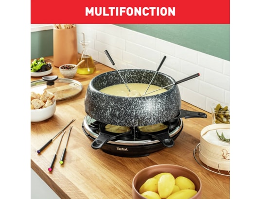 Appareil à Raclette Tefal Cheese'N'Co RE12C812 – 850W, 6 Personnes, Multifonction - vue 8