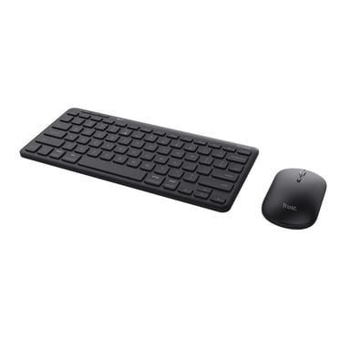 Trust Lyra teclado Ratón incluido Hogar Bluetooth QWERTY Español Negro