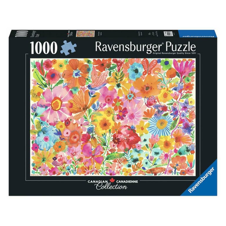 Puzzle 1000 pièces - Beautés Fleuries pour Détente et Relaxation - Neuf