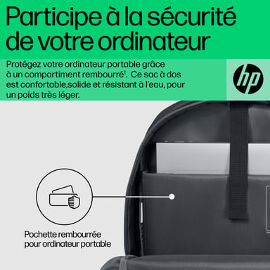 HP Mochila para ordenador portátil de 15,6 pulgadas