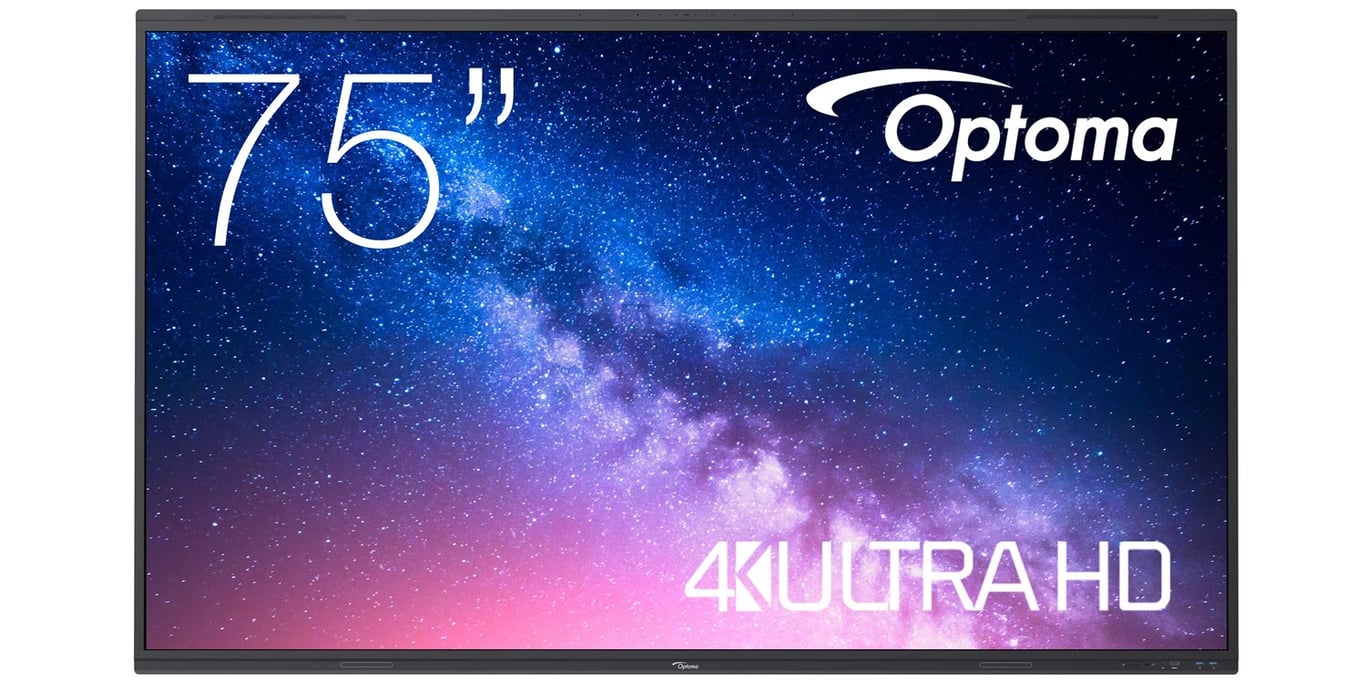 Optoma 5753RK tableau interactif 190 5 cm 75 3840 x 2160 pixels Écran tactile Neuf - vue 1