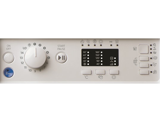 Lave-Linge Séchant Encastrable INDESIT BIWDIL861485EU – 8Kg Lavage, 6Kg Séchage, 1400 trs/min - vue 8