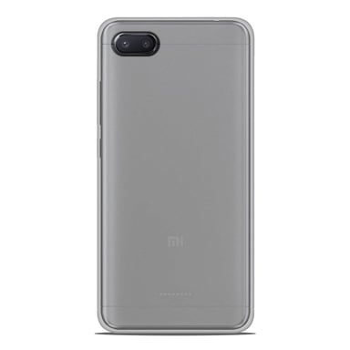 Coque silicone unie compatible Givré Blanc Xiaomi Redmi 6A