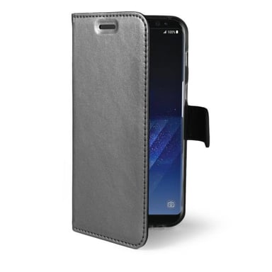 Celly Air funda para teléfono móvil 15,8 cm (6.2'') Funda cartera Plata