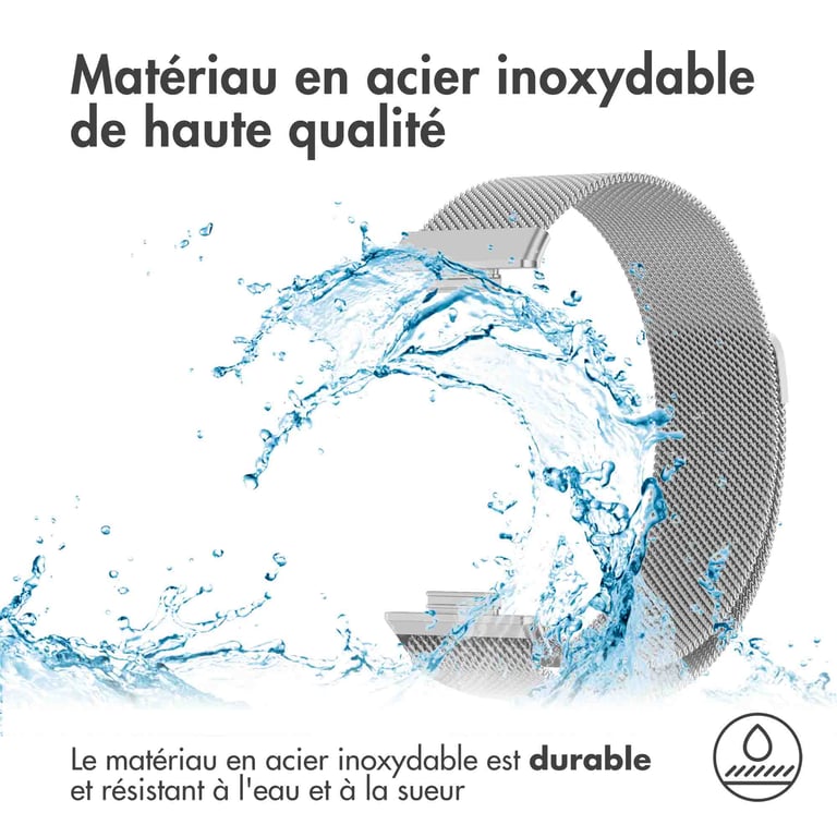 imoshion Bracelet magnétique milanais pour Huawei Watch Fit 2 Neuf - vue 6