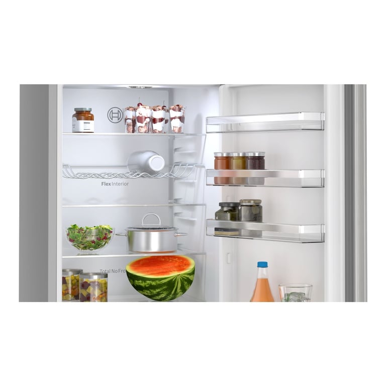 Bosch Gris Kgn392lag - Frigo Combiné 363 L - Nofrost Total - Vitafresh - Multiairflow - Perfect Fit - Image 3
