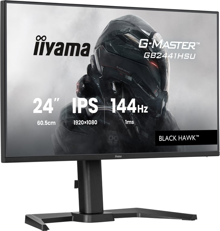 iiyama 23.8 LED G Master G2441HSU B1 Hawk - vue 9
