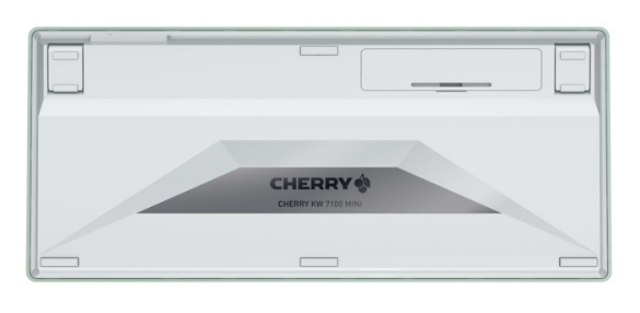 CHERRY KW 7100 MINI BT clavier Universel Bluetooth QWERTY US International Couleur menthe - Neuf