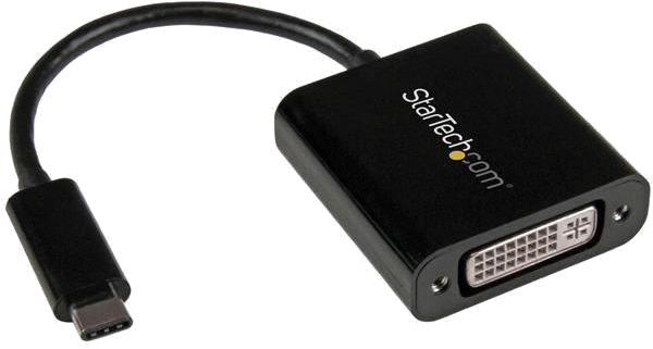 STARTECH.COM Adaptateur vidéo USB Type-C vers DVI - M / F - Noir